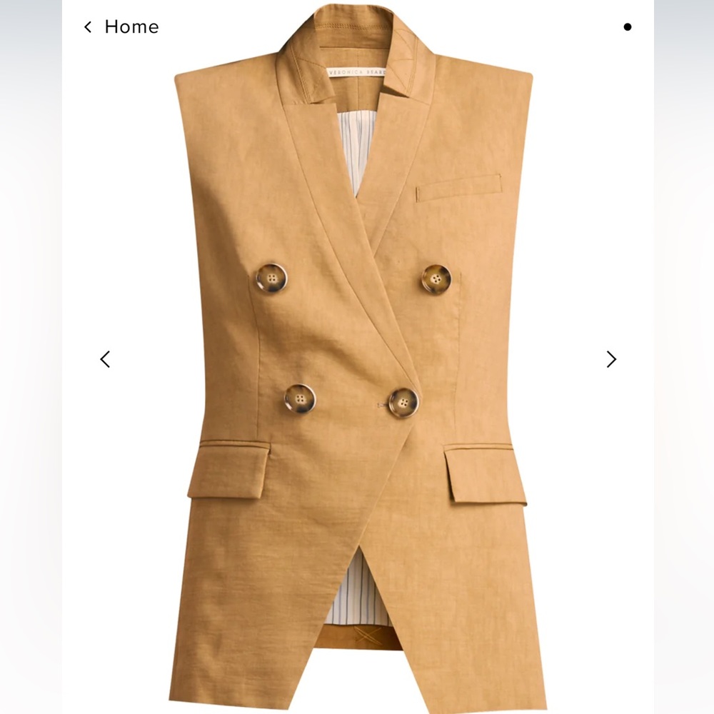 NWT Veronica Beard Amika Vest